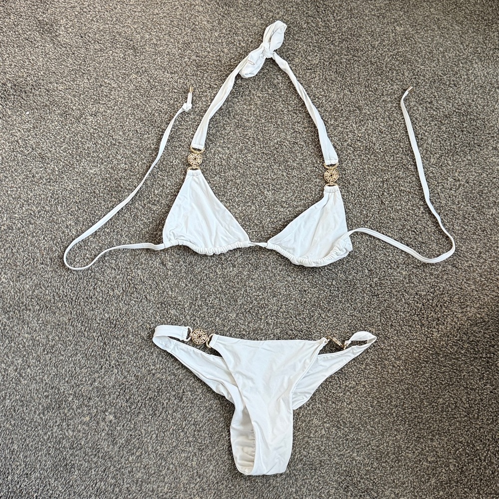 Dolcessa white bikini size M